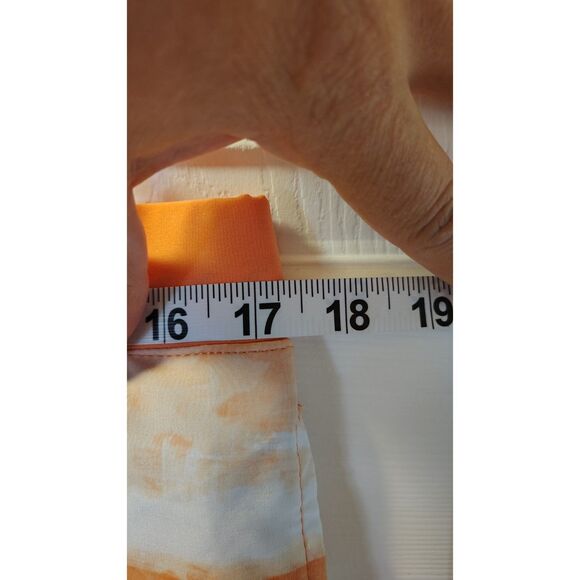 ZeroXposure Men's Medium Orange and White Trunks - Picture 3 of 5